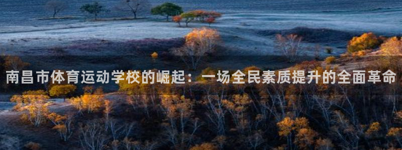 欧亿体育官方正版app集团官网网址:南昌市体育运动学校的崛起